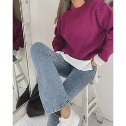 Women's Sweaters Pink Slim Cardigan Sweater Coat Y2k Blouse Tops Korean Fashion Jacket Autumn Winter Long Sleeve Ladies Woman Oem Tee