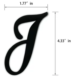 Sko delar tillbehör för bogg väska handväska strand tote personlig 3d tryckt dekorativa az alfabet bokstäver släpp leverans otm6s