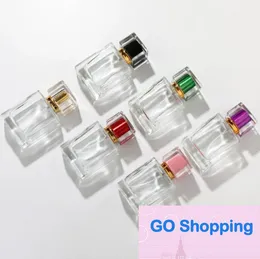 Wholesale For Traveler Refillable Bottles 50ml Glass Perfume Spray Bottle 30 ml Empty Cosmetic Containers With Atomizer