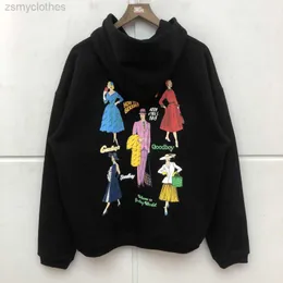 Men's Hoodies Sweatshirts High Quality Fashion GOODBOY XOXOGOODBOY Men Hoodie Anime Cartoon Characters Women Pullovers Sweatshirts Couple Clothes