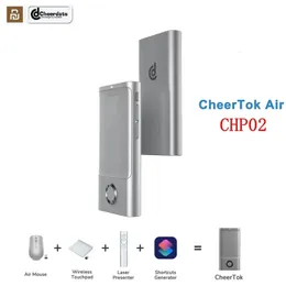 기타 전자 장치 YouPin CheerDots Smart Devices 용 Allinone Pocket Touchpad Airmouse Presenter 바로 가기 발전기 전화 원격 230829