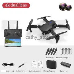 Simulatoren 2023 Quadcopter E88 Pro WIFI FPV Drohne mit Weitwinkel HD 4K 1080P Kamera Höhe halten RC faltbare Quadcopter Dron Geschenk Spielzeug x0831