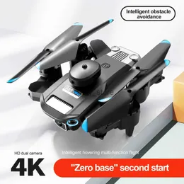 Simulatori 4K HD Fotocamera Pieghevole FPV Quadcopter Giroscopio a 6 assi 2.4GHz 4CH FPV RC Quadcopter Evitamento ostacoli Mantenimento altitudine per principianti x0831