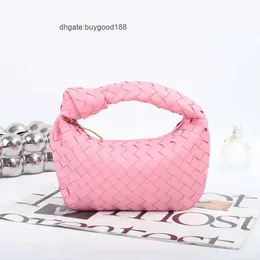 Designer Bag Tote Bags Candy Mini Jodie Genuine Leather Woven Knotted Handbag Design High-end Dumpling Cowhorn BiVes Teen Intrecciato