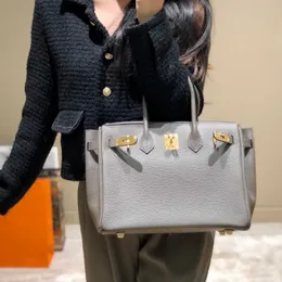 Wholesale Top Original Hrem Brikis's tote bags online shop 2023 New High class togo leather bag Fashion atmosphere One shoulder diagonal With Real Logo
