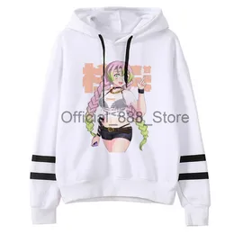 Demon Slayer Mitsuri hoodies women 90s y2k aesthetic anime Hooded Shirt women streetwear clothing x0831