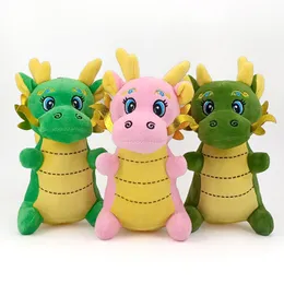 12см милый дракон плюш -кукол игрушек мультфильм -драконы фаршированная талисмана мягкая подушка коллекция косплей подарка на день рождения для детей