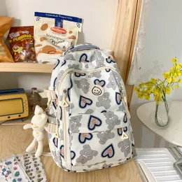 Kolej tarzı üniversite öğrencilerinin bilgisayar sırt çantaları Japonca basit ve sevimli sırt çantaları kızlar ins yüksek güzellik niş sırt çantaları toptan