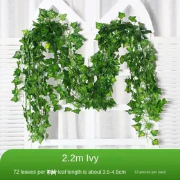 12pcs, Artificial Hanging Plants, Fake Hanging Plants Vines, Faux Hanging  Greenery Plant, Photo Props, Outdoor Decor, Wedding Decor Party Decor 2.2m/8