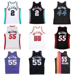 Dikişli Jason Williams Basketbol Formaları Mitchell Ness 1998-99 00-01 05-06 09-10 Sertağaçlar Klasik Retro Erkekler Kadın Gençlik S-6XL Jersey 2 44 55