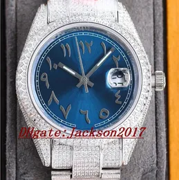 Diamond Watch Mens Automatyczne zegarek mechaniczny 40 mm Busins ​​zegarek wykonany z 904L Starels Steel Montre de Luxe Prezenty dla mężczyzn-05