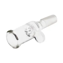 14 mm 18 mm männlich-weibliches Rohr L XL Glas-Injektorschüssel mit Glassieb, runder Griff 23 LL