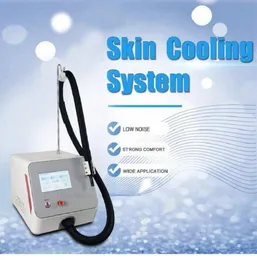 Latest Cryo Skin Cooling System Laser Skin Cooler Machine Cooler Pain Reduction Ice Air Cooling Device