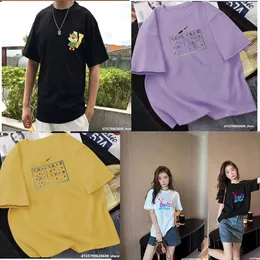 豪華なデザイナー2023New Men and Women High Luxury Letter Printing落書き半袖Tシャツ