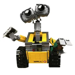 참신 아이템 21303 아이디어 벽 E 로봇 빌딩 블록 장난감 687 PCS 모델 벽돌 장난감 어린이 호환 C1115 드롭 배달 홈 GAR DHH3Z