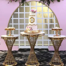 Neue runde Zylinder-Sockel-Display-Kunst-Dekor-Kuchenständer-Sockel-Säulen für DIY-Hochzeitsdekorationen Urlaub