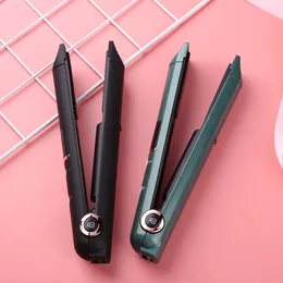 Hair Straighteners USB Cordless mini 3 colors Straightener Curler Flat Iron Professional Fast Warmup Thermal 230831