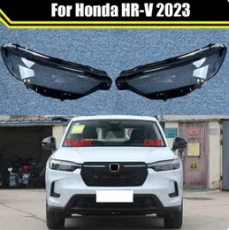 Auto Light Lampa do Honda HR-V 2023 Pokrywa reflektora soczewki SZKOLNA SHELNED PRZEDNIE PRZEDSTAWOWA MAMPUNE