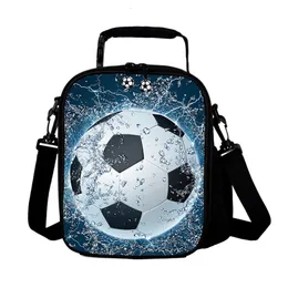 Ice PacksIsothermic Bags Lunch Boxes for Children Upgrade Insulated Football Bag Waterproof Reusable Portable Meal Pack Boys Girl 230830
