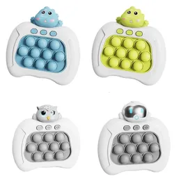 Brinquedo de descompressão divertido jogo sensorial de mão rápida imprensa bolha popping brinquedo para crianças adultos 230830