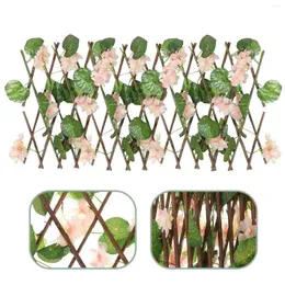 Gardin Artificial Trellis Screening Fence Gitterice Garden Flower Wood Wood Decor Wall