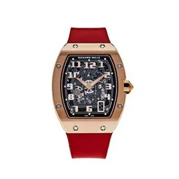 Richarmilles Sport Mechanical Watch Swiss Automatic Watches Richarmilles Extra Flat Rose Gold RM67-01 HBM0