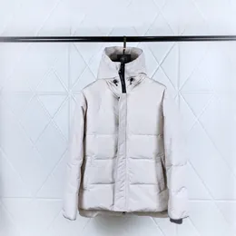 클래식 남자 재킷 디자이너 다운 재킷 겨울 재킷 캐나 드 두께 코트 진짜 늑대 모피 플러스 사이즈