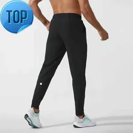 Ll masculino jogger calças compridas esporte yoga outfit secagem rápida cordão ginásio bolsos sweatpants calças casuais dos homens cintura elástica fiessh