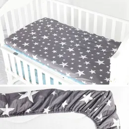 Sängkläder sätter ins bomull Baby Toddler Monterade Crib Sheets Collection Crib Bäddsuppsättning för barn Madrass Cover Protector 9 Specifikationer 230830