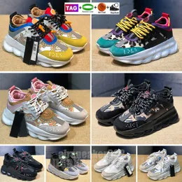 2023 Luxury Italy Casual Shoes Reflective Höjd reaktion Sneakers Black White Multi-Color Suede Leaopard Floral Arrows Tan Fluo Men Women Designer Trainers 36-47