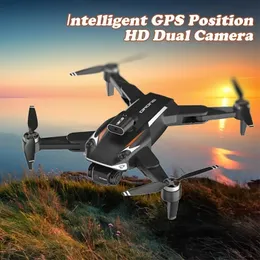 Inteligentny dron powracający GPS z podwójną kamerą HD, jeden klucz do klucza, tryb bezgłowy, inteligentny optyczny przepływ do stabilnego unoszenia, transmisja w czasie rzeczywistym w czasie rzeczywistym