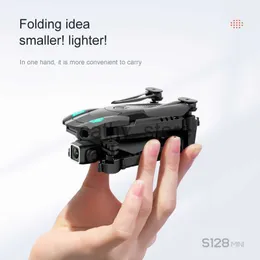 Simulators S128 Mini Drone 4K HD Dual Camera Obstacle Avoidance 15 Mins Flight Time RC Drone Foldable Quadcopter x0831