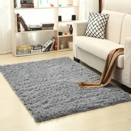 Mattor Super Soft Silk Wool Rug Inomhus Modern Shag Area Rug Silky Rugs Bedroom Floor Mat Baby Nursery Rug Barn Mattan 230831