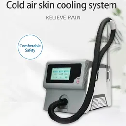 Cold Air Skin Cooling System Cryo Therapy Skin Cooler Machine with Laser Treatment Relive Pain