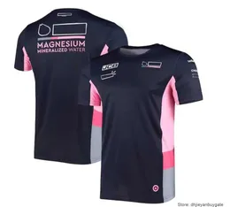 T-shirt F1 Team Racing Suit T-shirt a maniche corte Car Machine Running Work Maintenance Clothes Personalizza lo stesso stile