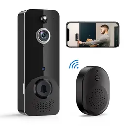 Video Door Phones WiFi Doorbell Camera CMOS Sensor Detection Infrared Night Vision Real time Monitor Cloud Storage Waterproof Function 230830