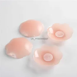 Bröstplatta 1Pair Silicone Nipple Cover Lift Up Bh Sticker Adhesive Invisible Bh Breast Pasty Women Bröst Axel Less Ladies Bras Accesoires X0831