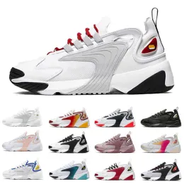 Hot Men Zoom M2K 2K Zoom Tekno 2000 Running Shoes White Black Gym Red Oreo Core White Women Sneakers Trainer Outdoor Sport Shoes with Box Box Box