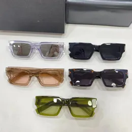 lunettes de soleil Cyclone de haute qualité SL572 lunettes à monture carrée vintage Lunettes de style unique d'avant-garde livrées avec étuiAXR8