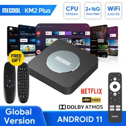 Установите Top Box Mecool Android TV Box KM2 Plus 4K Amlogic S905X4 2G DDR4 Ethernet Wi-Fi Multi-Streamer HDR 0 TVBox Home Media Player Set Top Box 230831