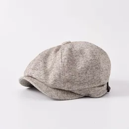 Beralar Yaşlı Erkekler Büyük Beden Sekizgen Şapka Boş Zamanlar Ivy Şapkalar Yetişkin Sboy Cap Head Plus Beret 5658cm 5860cm 6063cm 230830