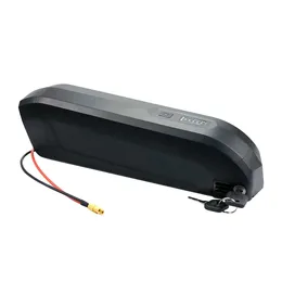 Sidans frigöring Hailong 36V 8AH 10.AH 12AH EBIKE Batteri med 42V 2A -laddare för 250W 350W 500W Down Tub Electric Bicycle Batteries