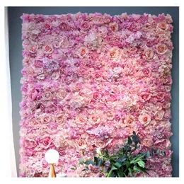 Decorative Flowers Aqumotic Flower Wall Partition Board 1pc Sign Background Hang 3D Decorate Shooting Colourful Wholesaler