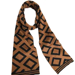 Diseñadores de bufanda de cachemira Bufanda chal para mujer y hombre bufandas de lujo Lana de invierno mantón largo letra clásica Moda Caja extraíble