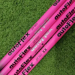 Nya golfförare Shaft Pink Autoflex SF405 / SF505 / SF505X / SF505XX flexgrafit träklubbar axel golfsaxel Nya golfförare