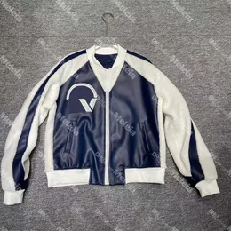 女性ショーツ野球ユニフォームファッションパッチワークジャケット秋の冬のアウターウェアレディース特大コート