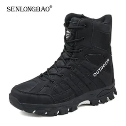 Boots Brand Mens Military Nonslip Men Ankle Winter Waterproof Motorcycle Outdoor Desert 230831