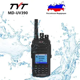 Walkie Talkie TYT MDUV380UV390 5Watt IP67 Dual Band Digital VHFUHF DMR Rádio Amador GPS opção 230830