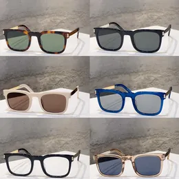 2023 New Sunglasses Genttleman Recament SL581 광학 선글라스 클래식 3 차원 제곱 디자인