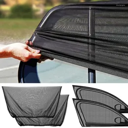 Curtain Car Sunshade Curtains Universal Side Window Shades Protection Repellent Mosquito Mesh Net Auto Accessories
